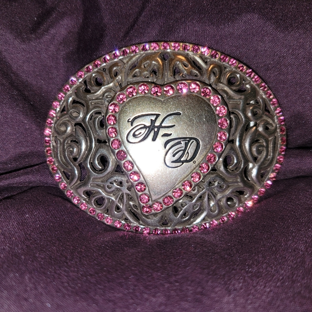 Ladies H-D belt buckle